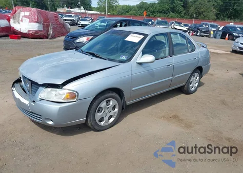 2004 Nissan Sentra 1.8S z USA, uszkodzony, nr VIN 3N1CB51D54L476228